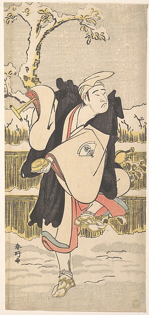 Katsukawa Shunkō, Onoe Matsusuke as a Kannen-Butsu or Mendicant Buddhist Monk