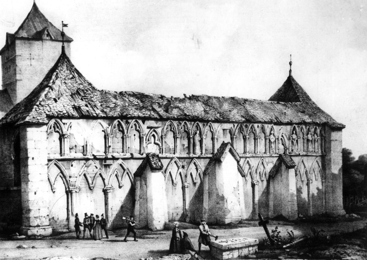 Anders Beer Wilse, Nidaros domkirke
