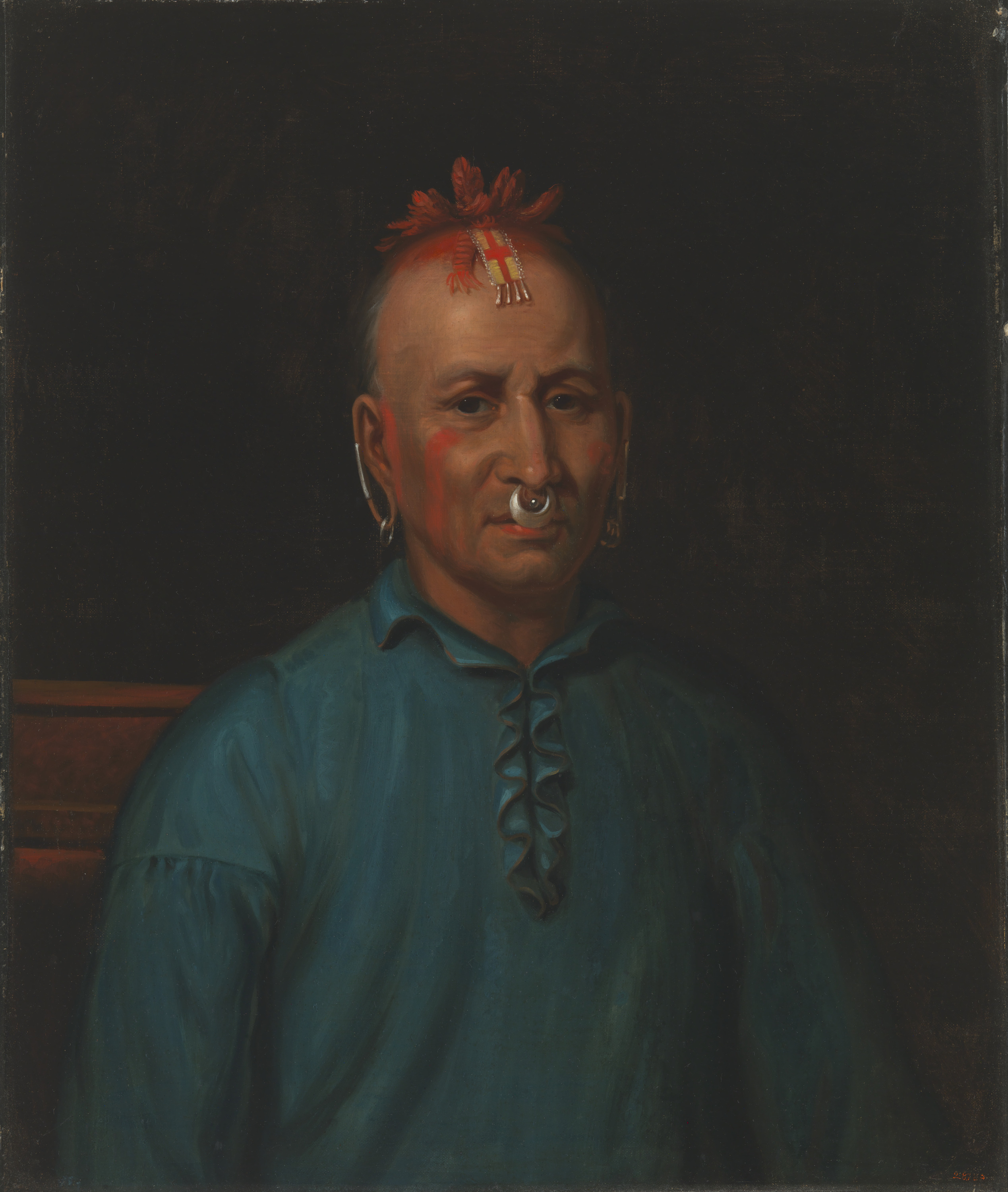 Henry Inman, Kish-Kallo-Wa (Family Algonquian-Tribe Shawnee)