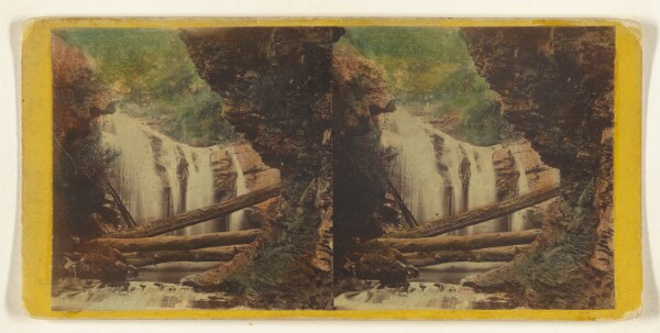 Edward and Henry T. Anthony & Co., Delaware Water Gap. View of Marshall's Falls, from below.