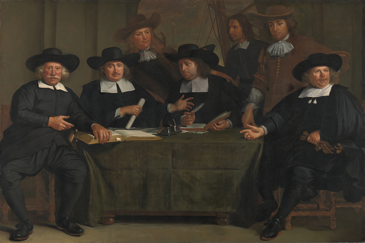 Wallerant Vaillant, The Commissioners of the Walloons in Amsterdam