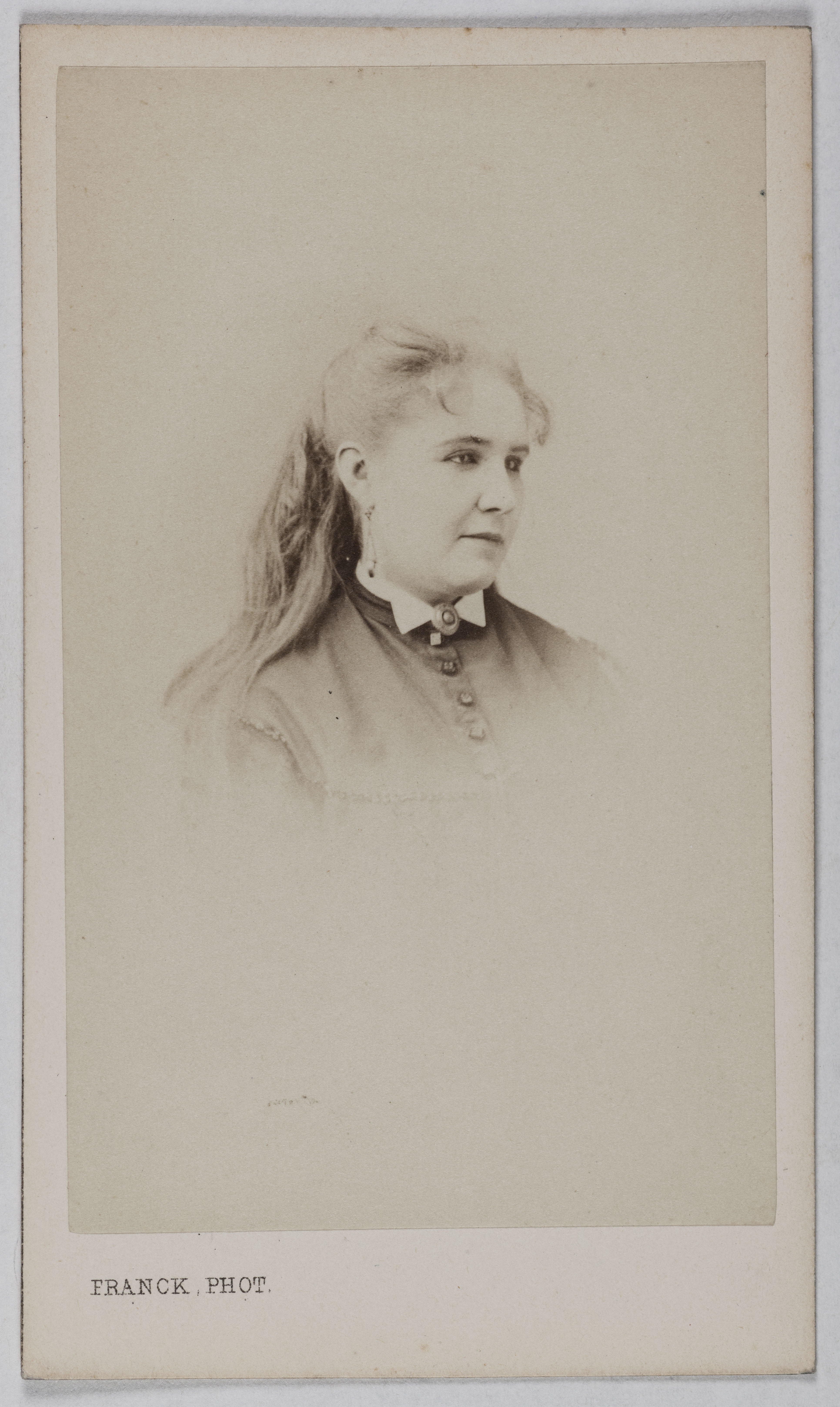 Franck, Portrait de Gabrielle (actrice)