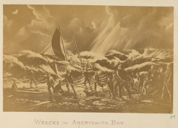 Unknown, Wrecks in Aberyswyth Bay