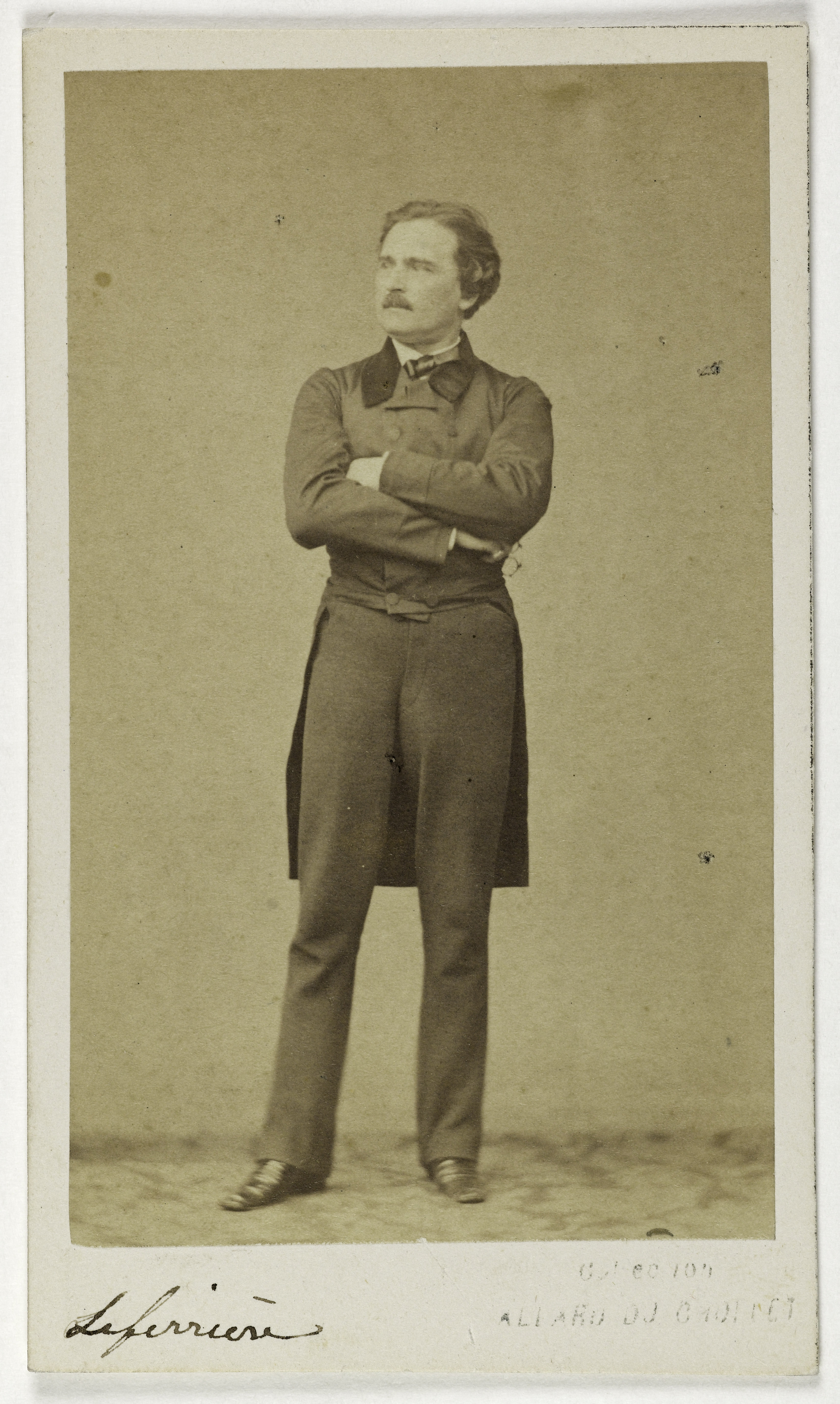 Pierre Petit & Trinquart, Portrait de Laferrière, (acteur)