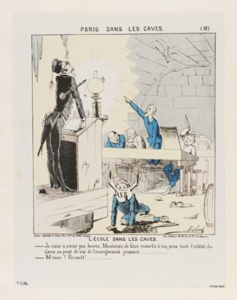Colomb, B. (Moloch), Paris Dans Les Caves