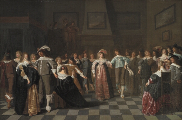 Dirck Hals, Et bal