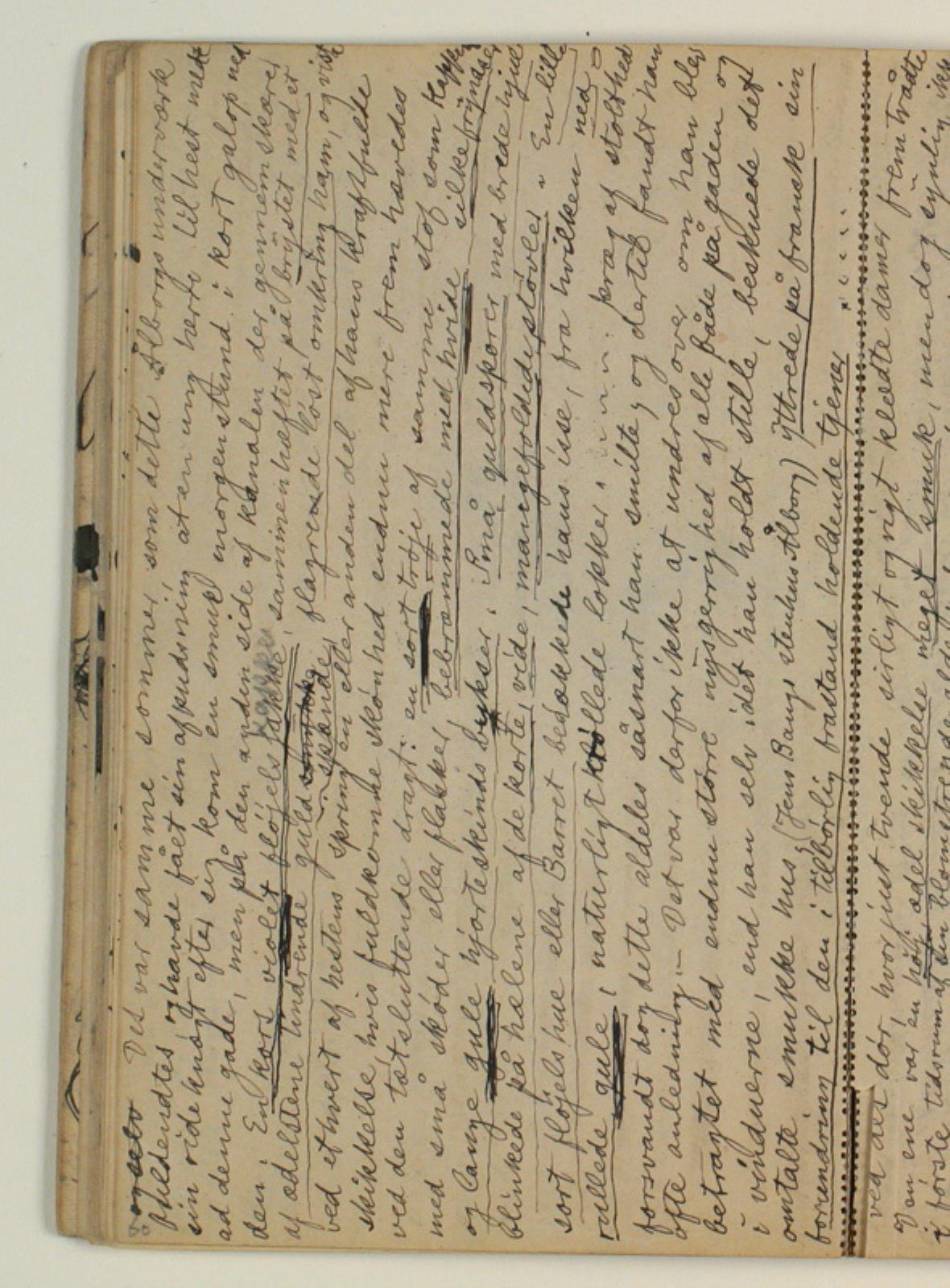 Niels Larsen Stevns, Afskrift fra Blichers novelle "Vinhandleren og Herremanden", p. 197 l.1-13, p. 198 l. 1-4