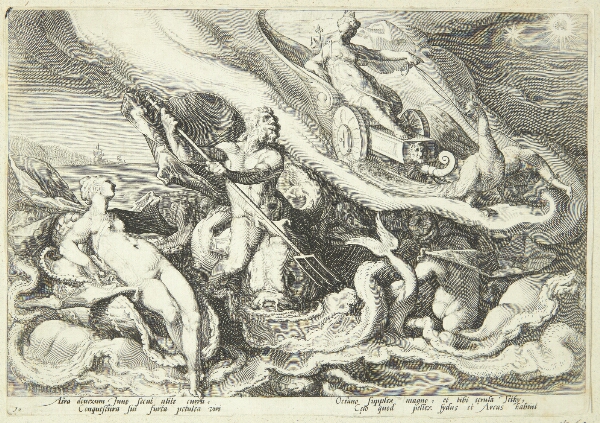 Hendrick Goltzius, Juno klager over Kallisto til Okeanos og Tethys