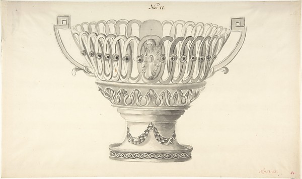 Anonymous, French, 18th century, Design for a Bowl