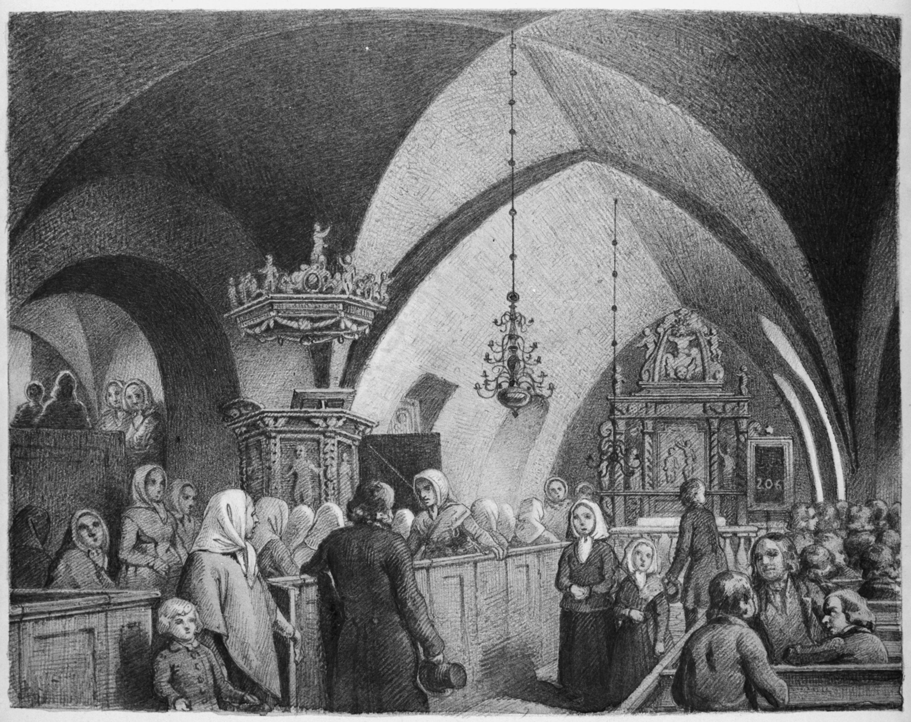 Nils Lagergren, Åsle kyrka