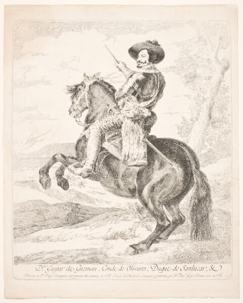 Francisco de Goya, Don Gaspar de Guzman, greve af Olivares