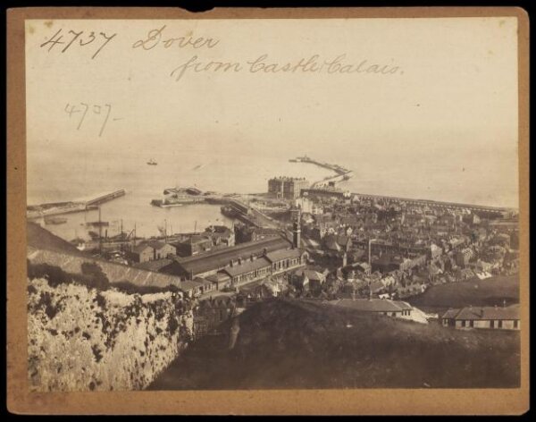Francis Frith, Dover from Castle Calais