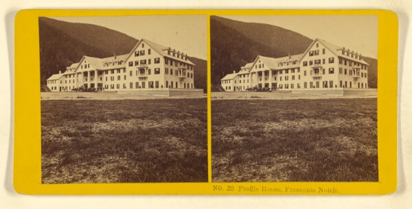 Benjamin West Kilburn, Profile House, Franconia Notch.