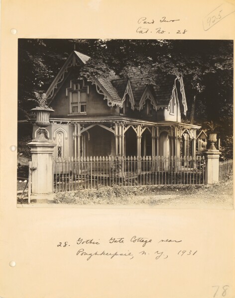 Walker Evans, [Gothic Cottage near Poughkeepsie, New York]