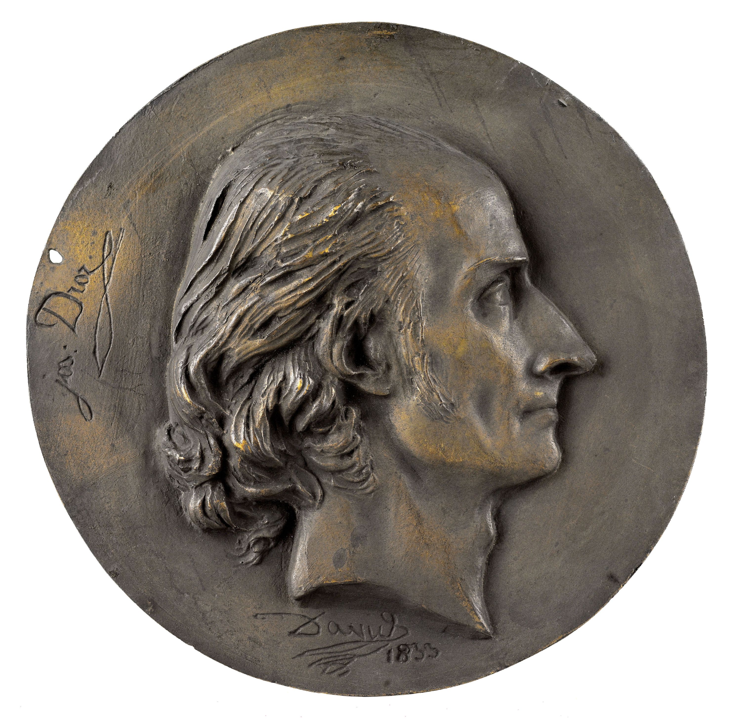 David d'Angers, Portrait de Joseph Droz (1773-1850), moraliste et historien