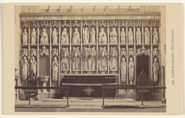 Francis Bedford, Ludlow Church - The Reredos.