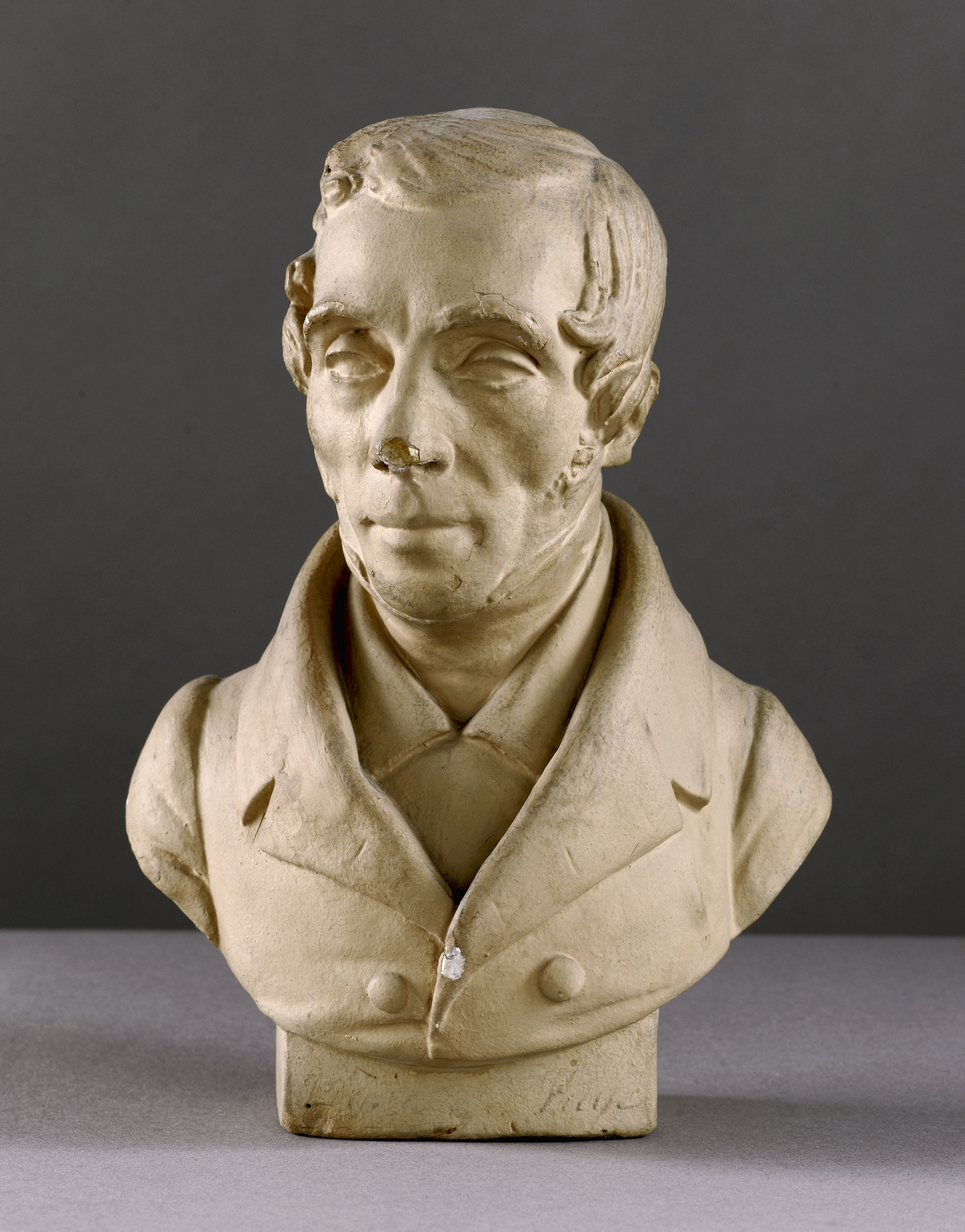 Jean Pierre Dantan, Portrait sérieux d'inconnu