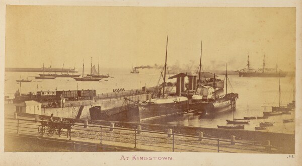 Unknown, [View of Kingstown Harbor]