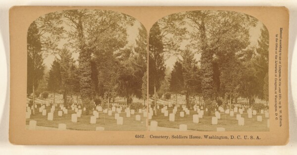 Benjamin West Kilburn, Cemetery, Soldiers Home, Washington, D.C. U.S.A.