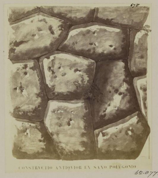 Parker, John Henry, Construction of Polygonal Stones of very early character, B.C. 500 (?).