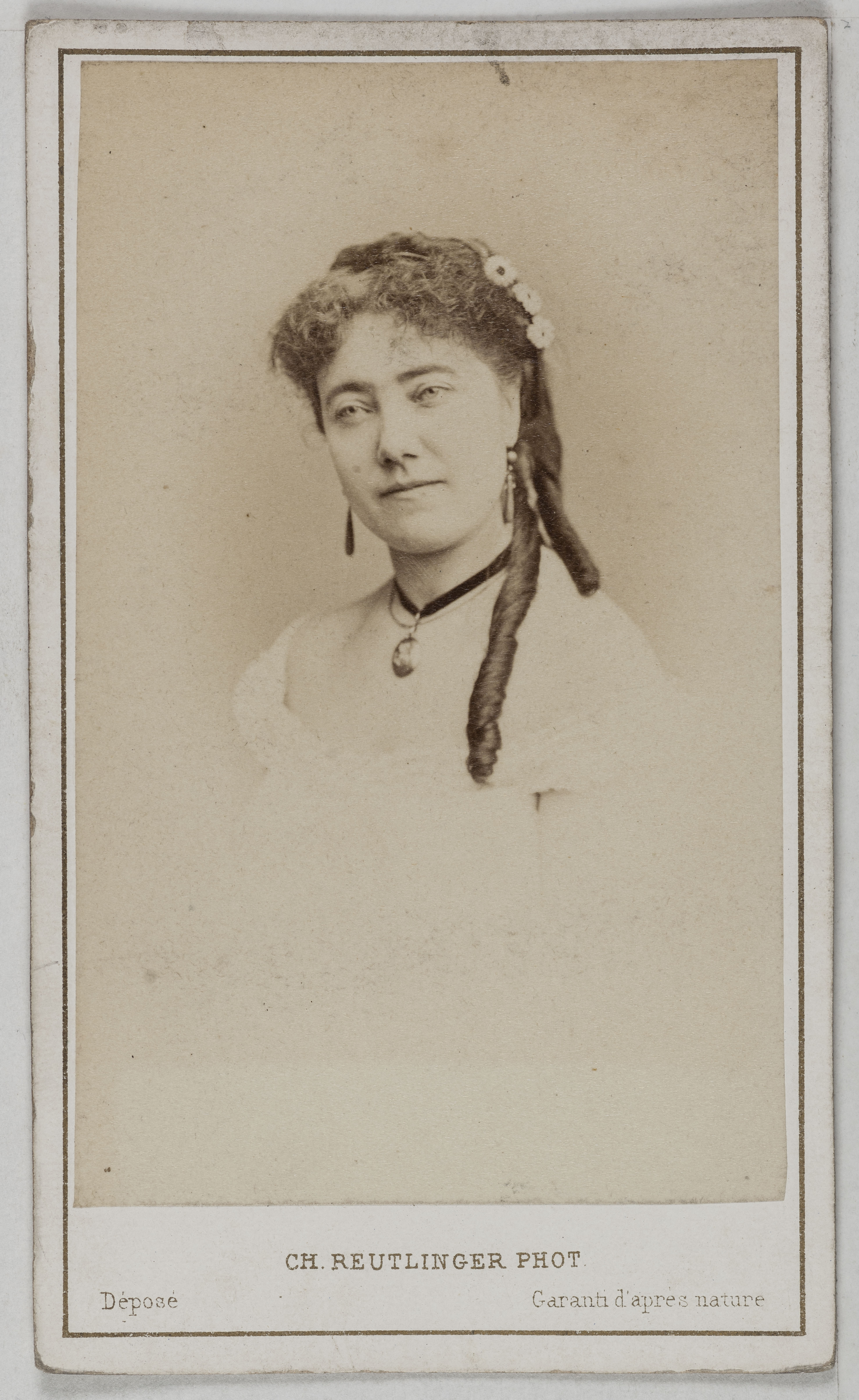 Charles Reutlinger, Portrait de Juliette