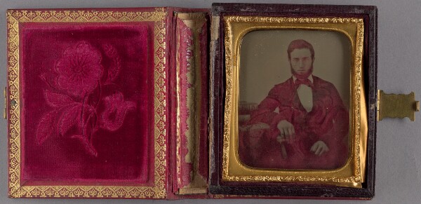 Unknown, [Portrait of a Seated, Bearded Man]