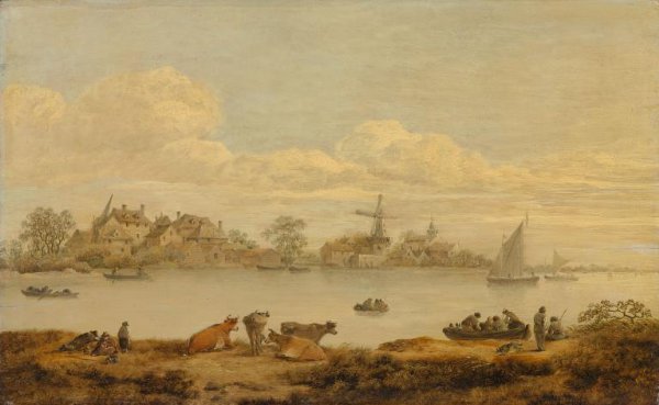 anonymous, View of a River