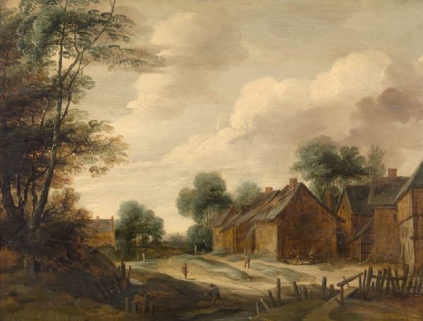 Lodewijk de Vadder, Landscape with a Farm