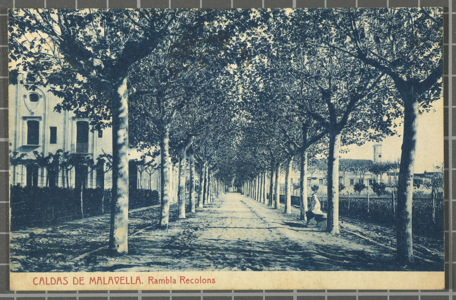 Desconegut, Caldas de Malavella. Rambla Supportes