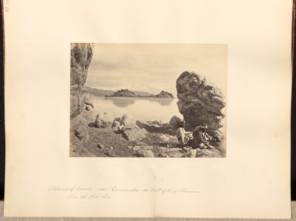 Francis Frith, Island of Graia near Eziongeber, the Port of King Solomon, on the Red Sea