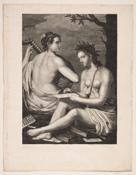 Gerhard Ludvig Lahde, Terpsichore et Kalliope