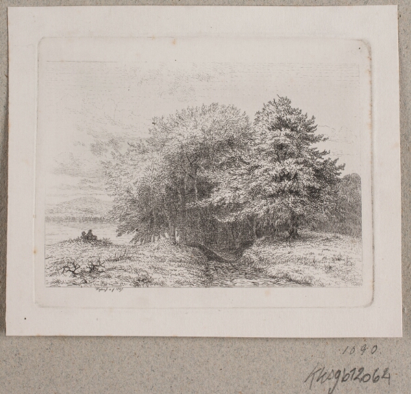 Vilhelm Kyhn, Udkant af en skov
