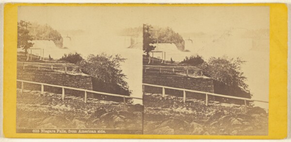 Edward Bierstadt, Niagara Falls, from American side.