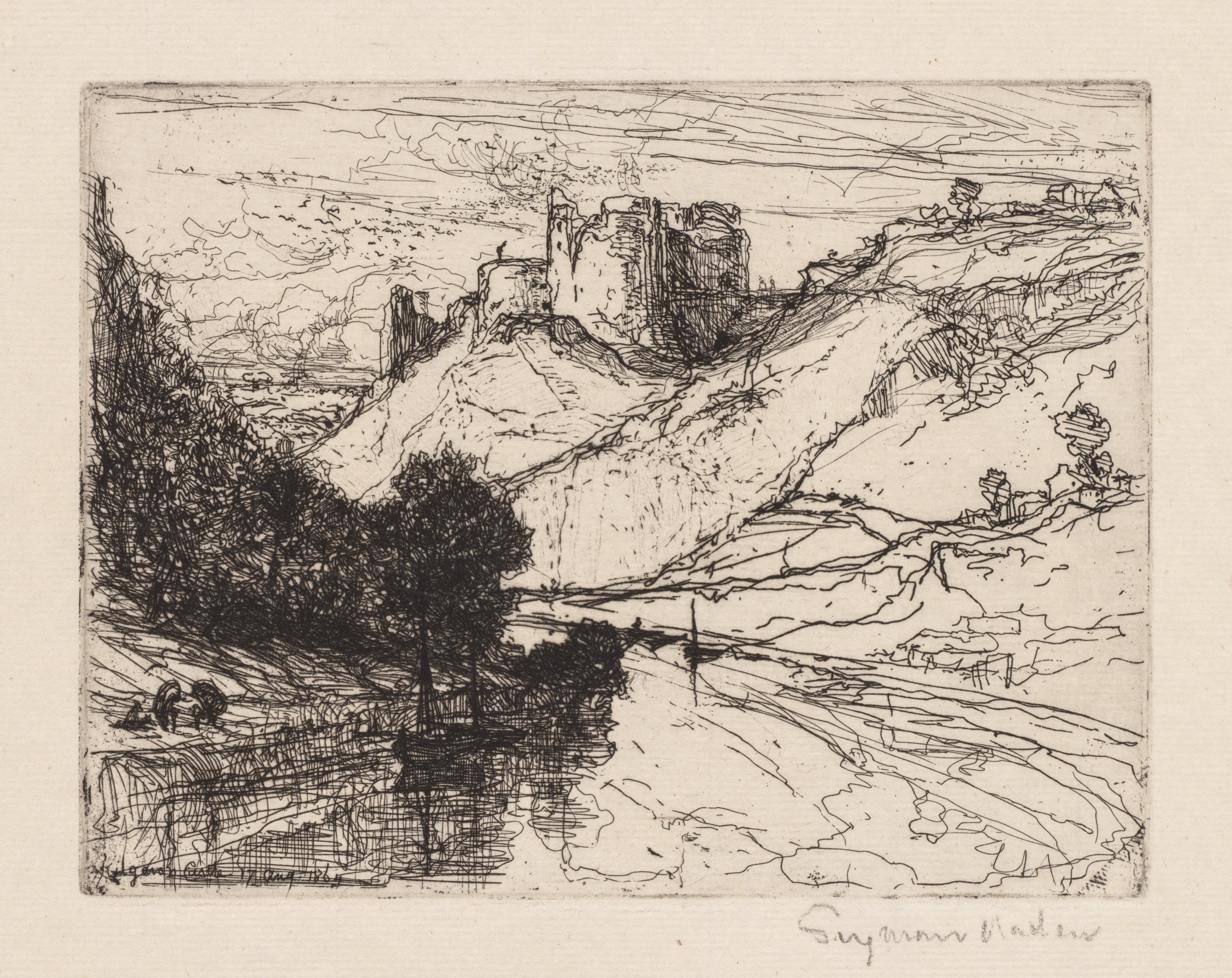Francis Seymour Haden, Kilgaren Castle