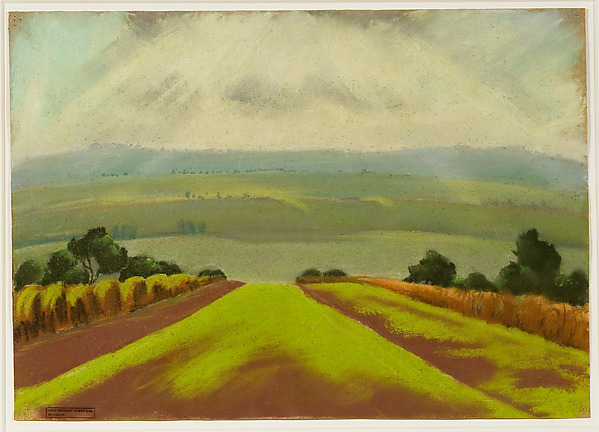 Erzsébet Korb, Untitled (Landscape with the Danube)