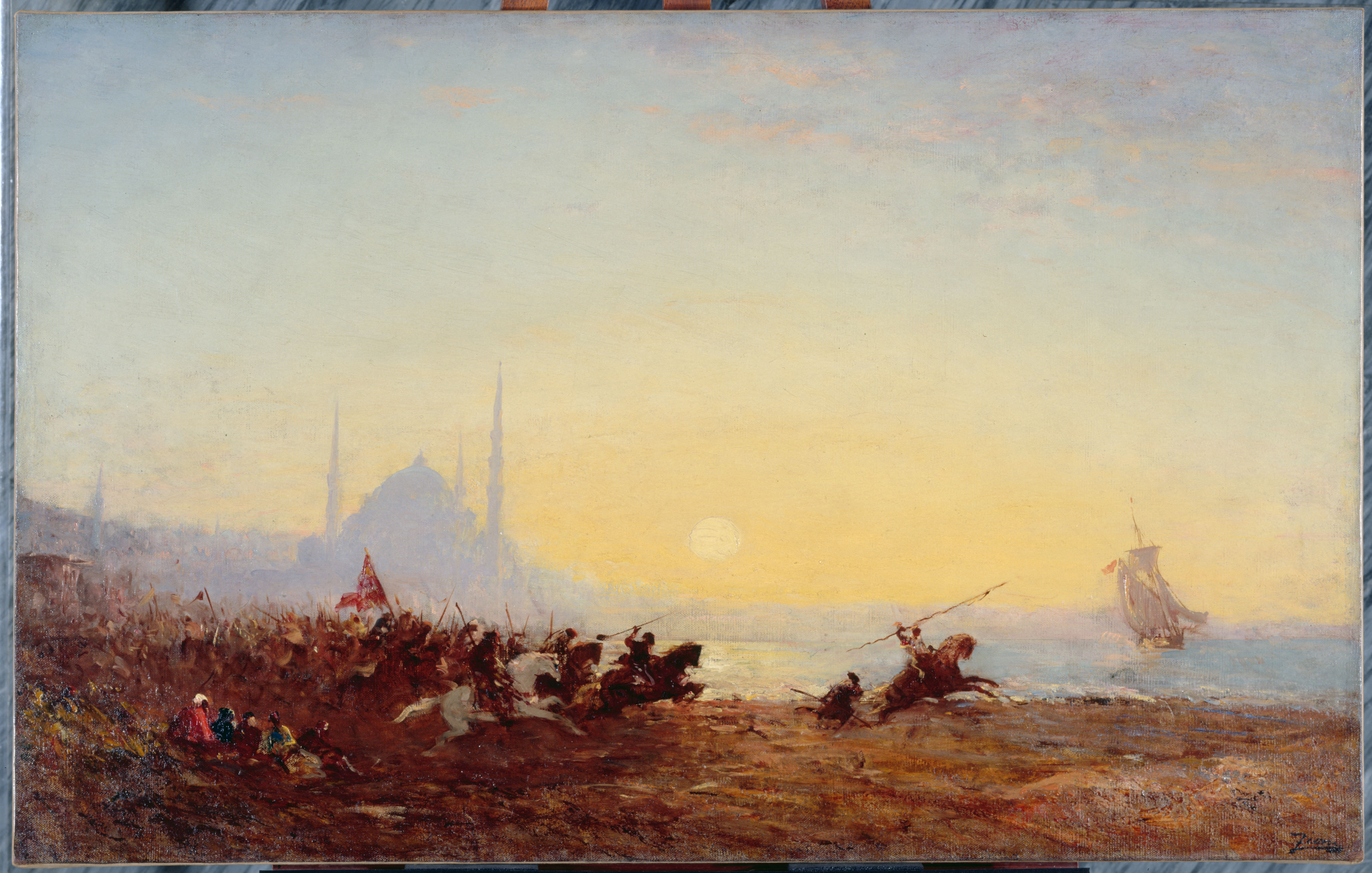 Félix Ziem, Fantasia à Constantinople
