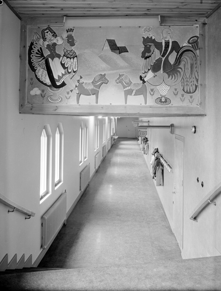 Gunnar Sundgren, School of the Chamber, SvartDomen, Uppsala - interior 1948