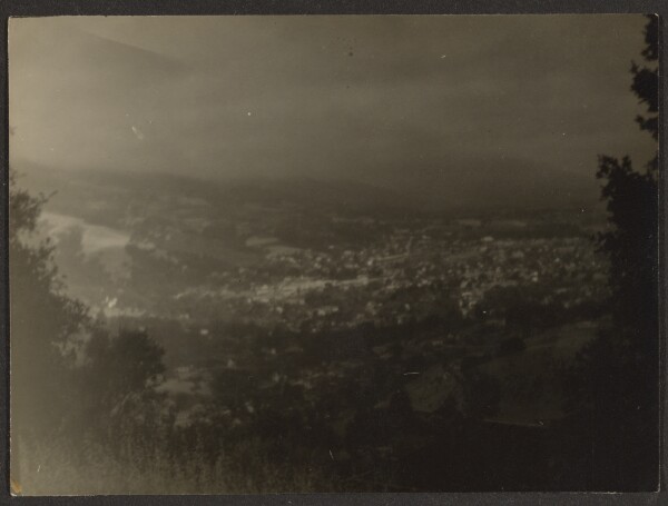 Louis Fleckenstein, [Landscape with City]