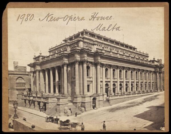 Francis Frith, New Opera House.  Malta