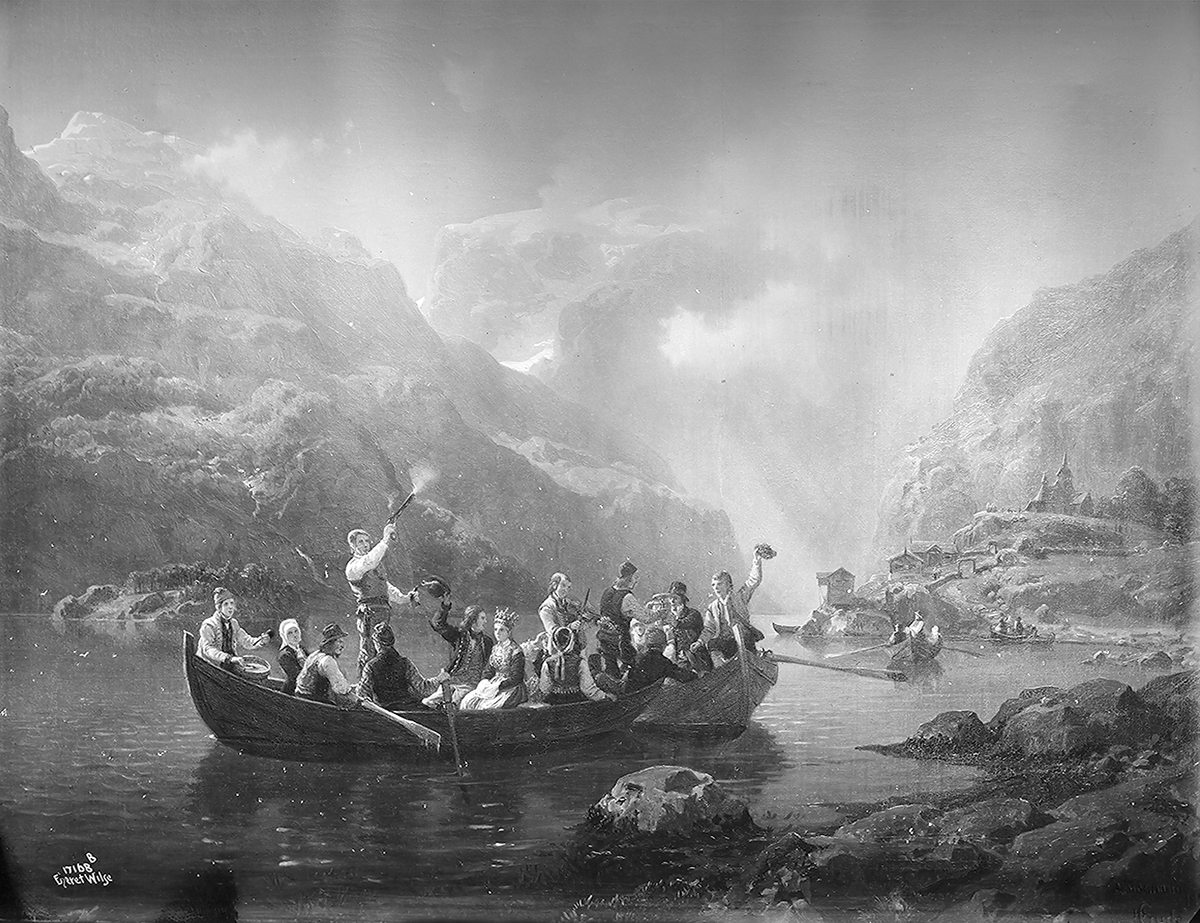 Anders Beer Wilse, Konv: Brudefærden i Hardanger