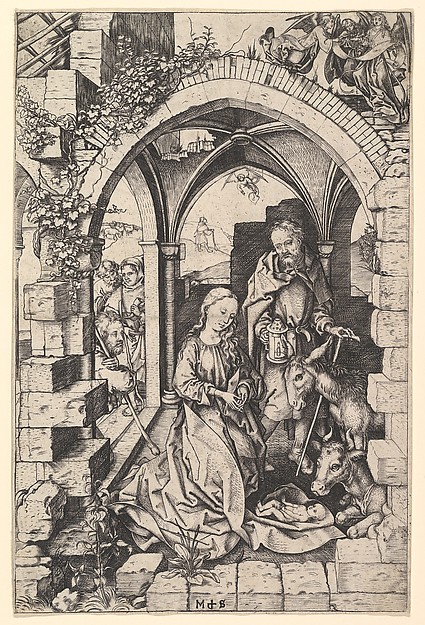 Martin Schongauer, The Nativity