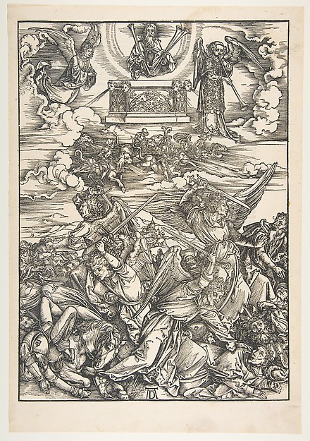 Albrecht Dürer, The Four Avenging Angels, from "The Apocalypse"