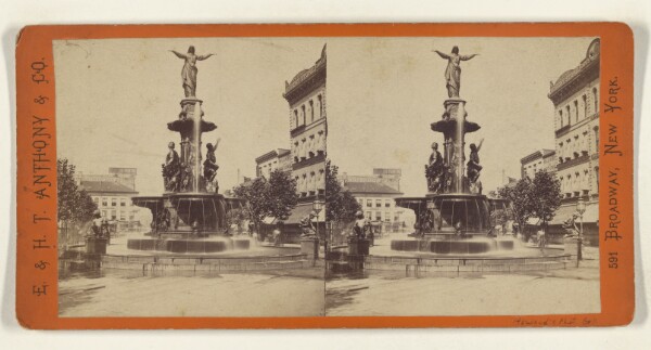 Edward and Henry T. Anthony & Co., The Tyler Davidson Fountain. (General View, Front). [Cincinnati, Ohio]