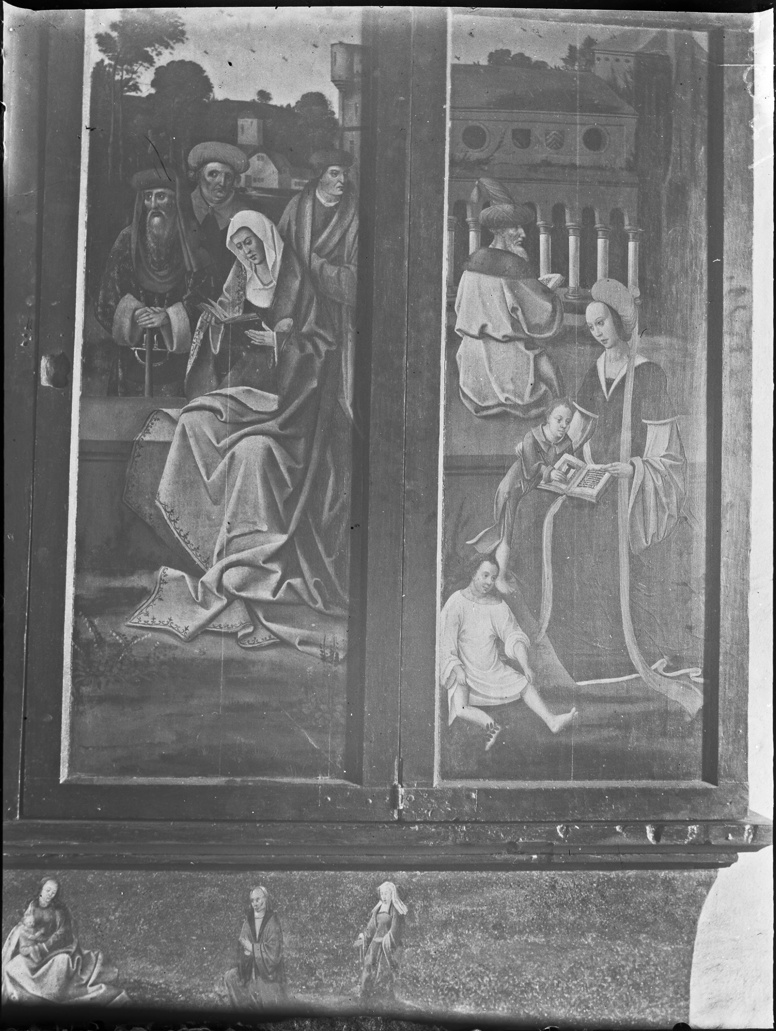 Alfred Nilson, Valö kyrka
