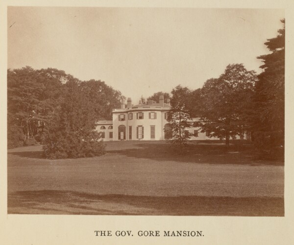 Thomas Lewis, The Governor Gore Mansion