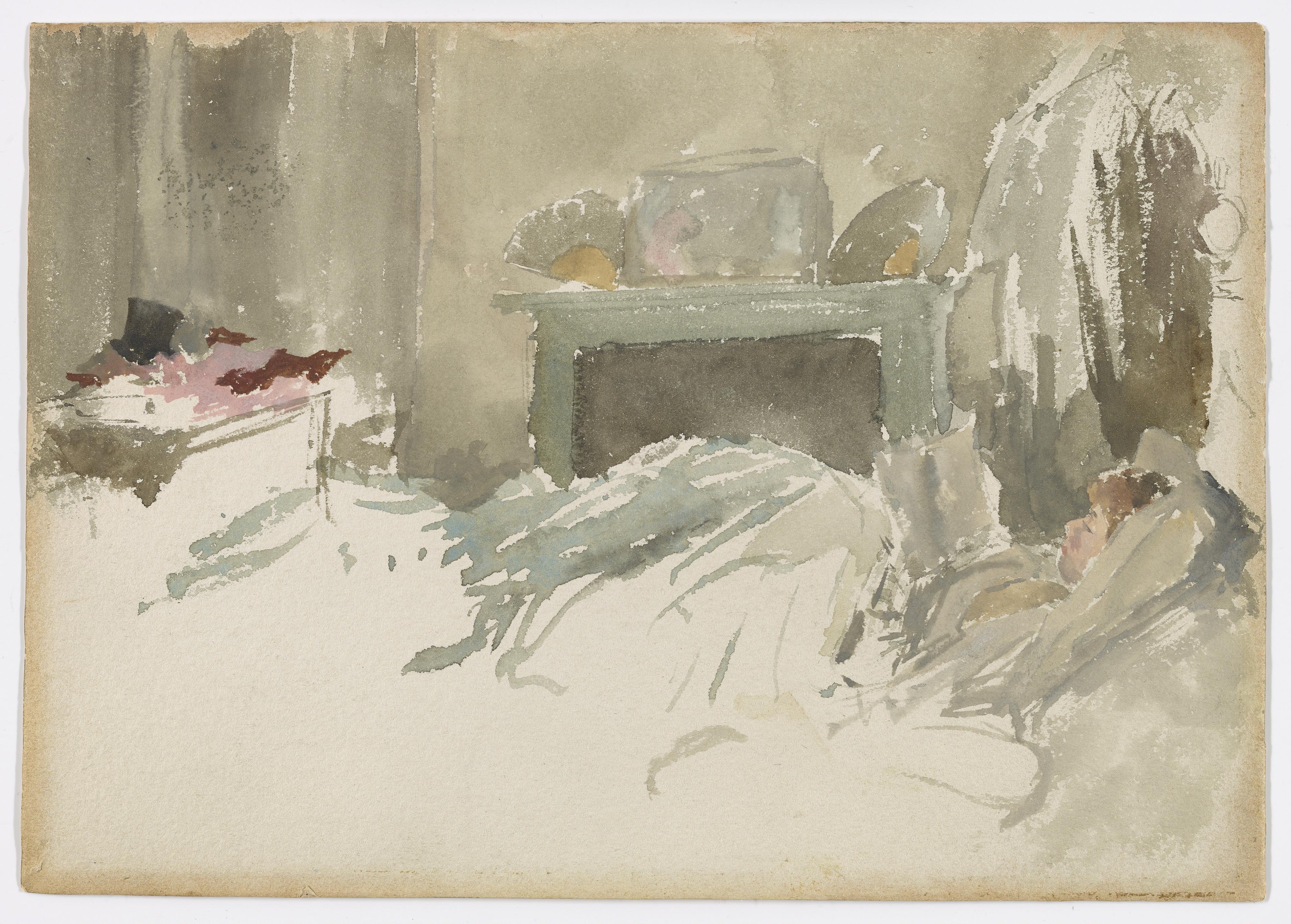 James McNeill Whistler, Resting in Bed