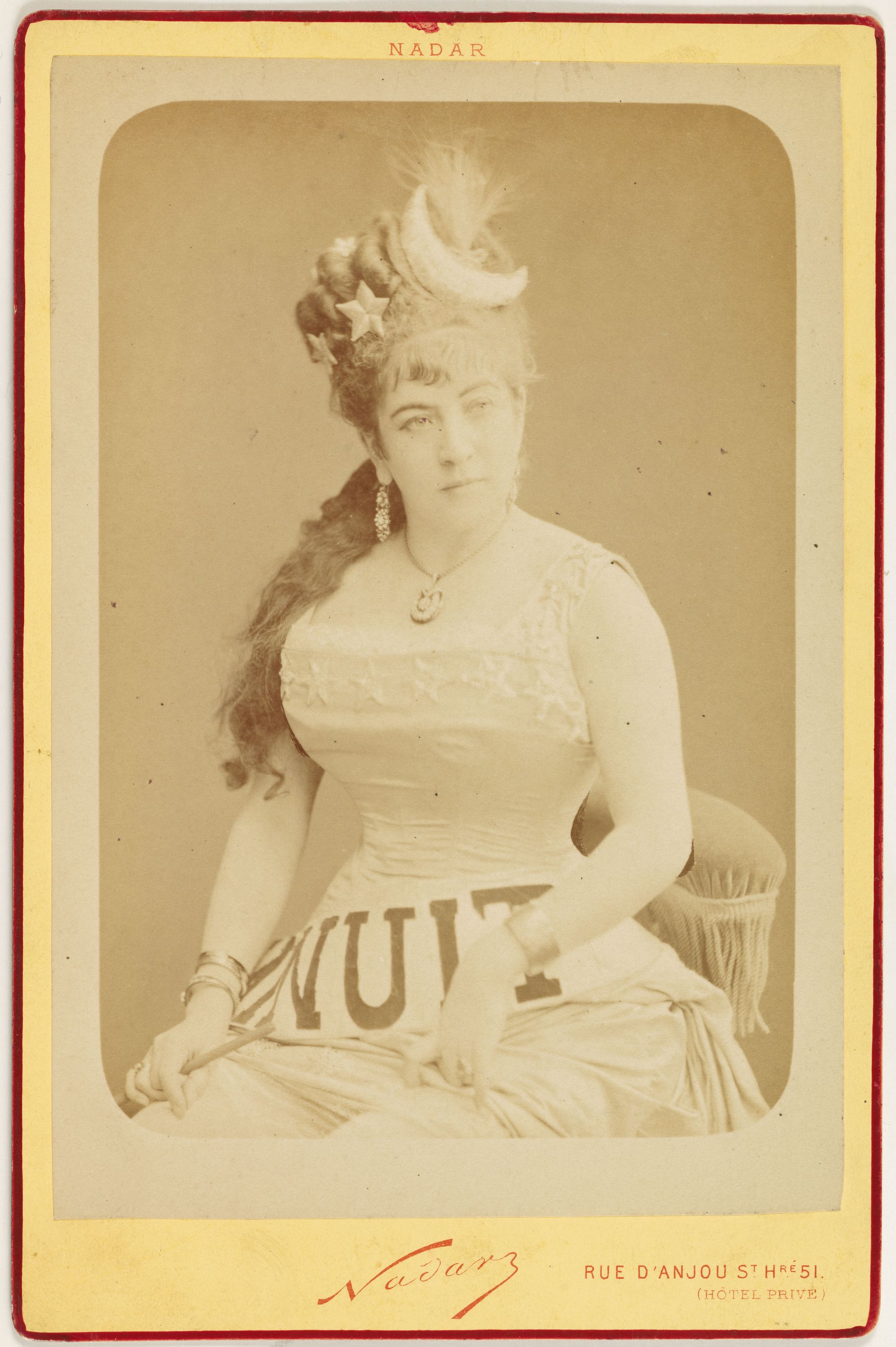 Atelier Nadar, Portrait de Valérie Berger, actrice