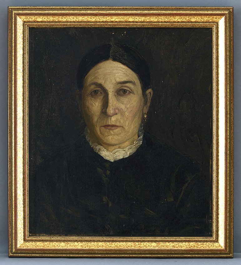 Karl Hagemeister, Bildnis der Mutter, um 1869