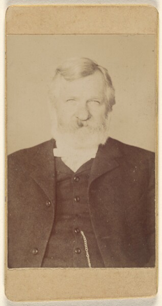 Unknown, [Unidentified man with white hair and beard]