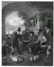 Jan Steen, Der Hühnerbauer